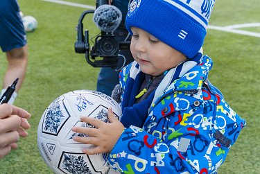 Александр Трубников исполнил мечту юного футболиста